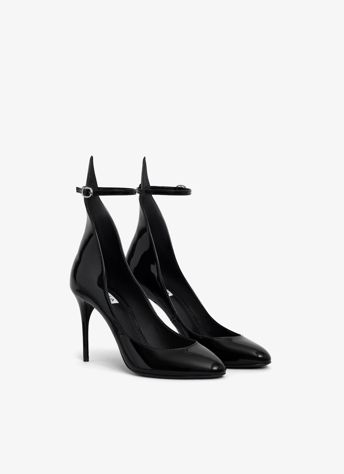 DECOLLETE PUMPS IN PATENT LEATHER ALAÏA BLACK DECOLLETE PUMPS IN PATENT LEATHER